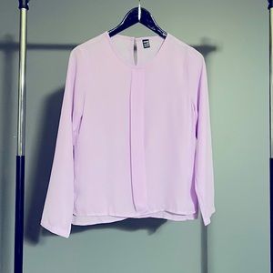 NWOT Shein XS Lavender Long Sleeve Light Blouse